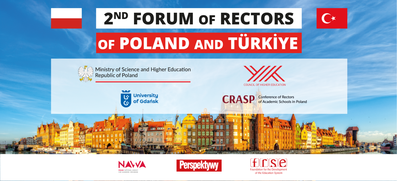 Slider: The 2nd Forum of Rectors of Poland and Türkiye will take place at the University of Gdańsk